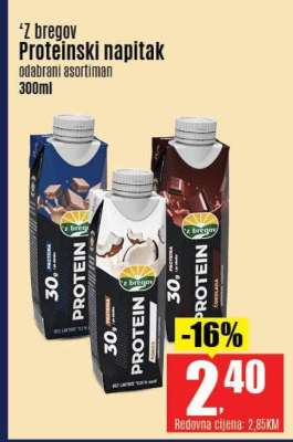 'z bregov Proteinski napitak