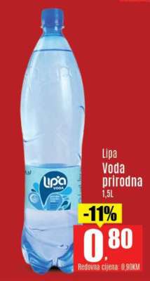 Lipa Voda prirodna