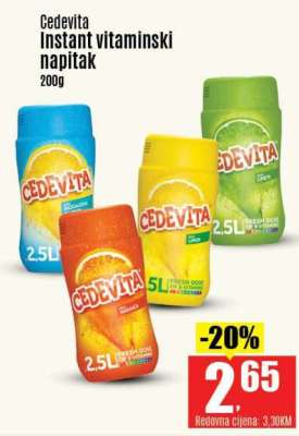 Cedevita Instant vitaminski napitak