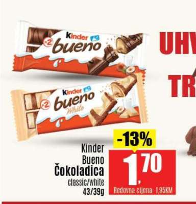 Kinder Bueno čokoladica