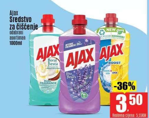 Ajax sredstvo za čišćenje