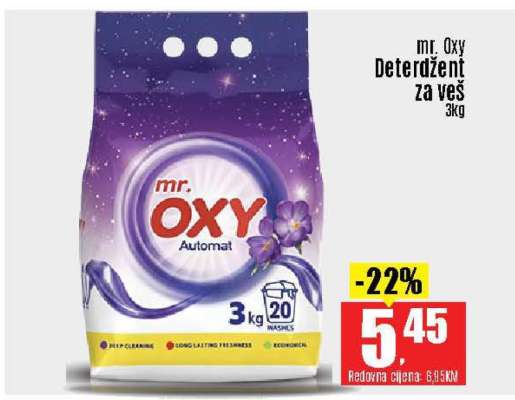 mr.Oxy Deterdžent za veš