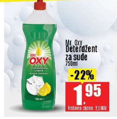 Mr. Oxy Deterdžent za suđe