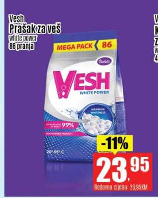 Vesh Prašak za veš