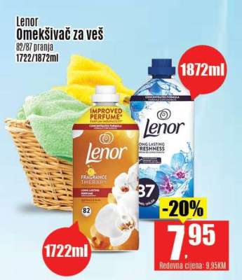 Lenor omekšivač za veš