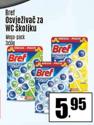 Bref Osvježivač za WC školjku