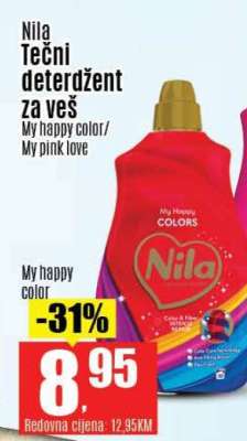 Nila tečni deterdžent za veš