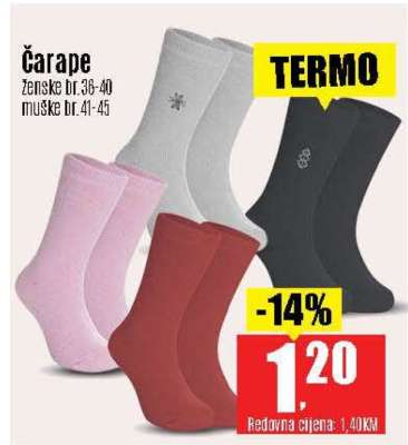Čarape TERMO