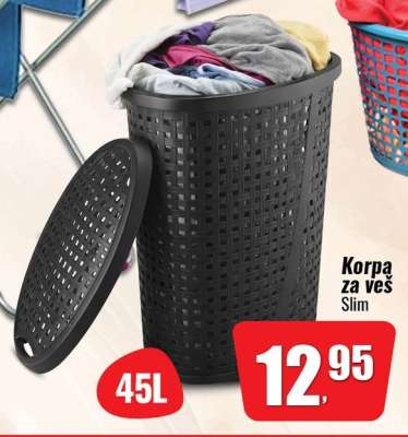 Korpa za veš Slim