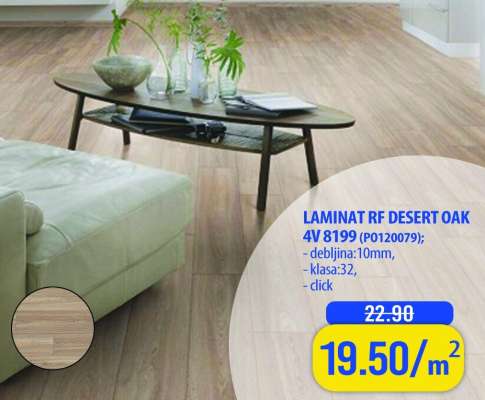 LAMINAT RF DESERT OAK 4V 8199