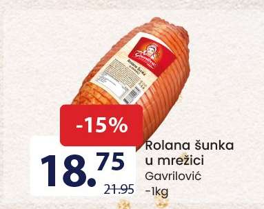 Rolana šunka u mrežici