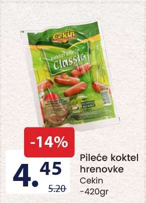 Pileće koktel hrenovke