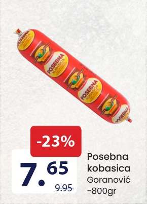 Posebna kobasica Goranović