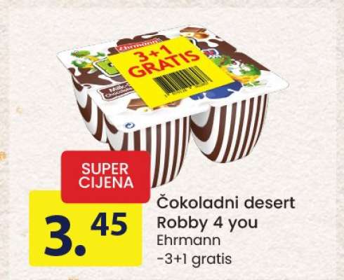 Čokoladni desert Robby 4 you