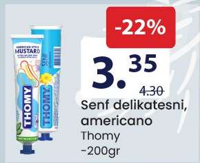Senf delikatesni, Americano