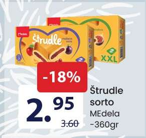 Štrudle sorto MEdela