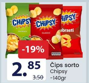 Čips sorto