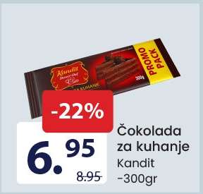 Čokolada za kuhanje Kandit