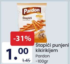 Štapići punjeni kikirikijem