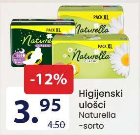 Higijenski ulošci Naturella