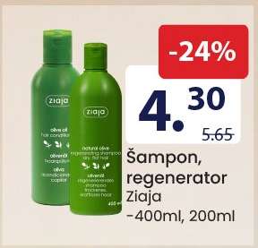 Šampon, regenerator