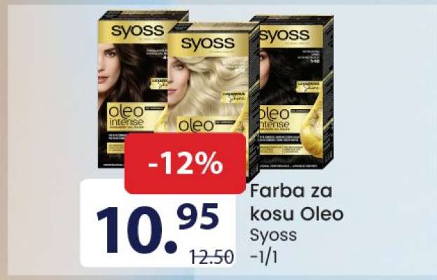 Farba za kosu Oleo Syoss