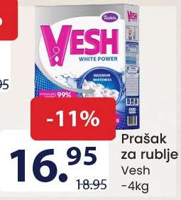 Prašak za rublje Vesh