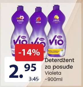 Deterdžent za posuđe Violeta