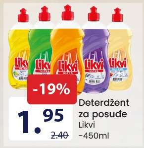 Deterdžent za posuđe Likvi