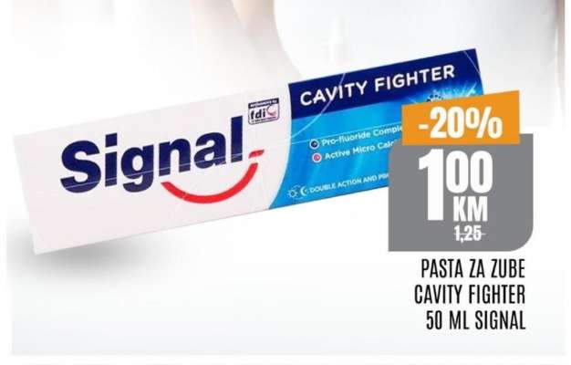 PASTA ZA ZUBE CAVITY FIGHTER 50 ML SIGNAL