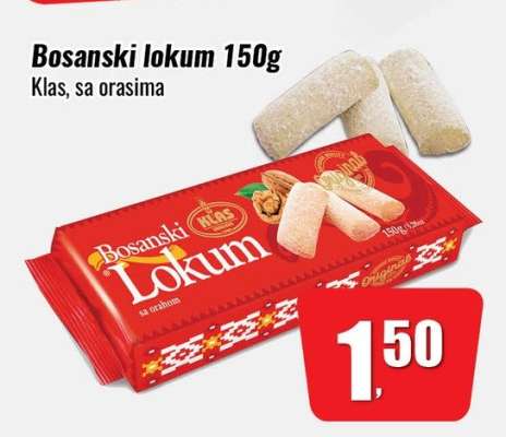 Bosanski lokum 150g