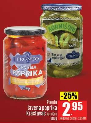 Pronto Crvena paprika Krastavac