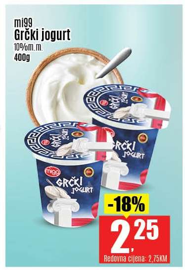 Mi99 Grčki jogurt