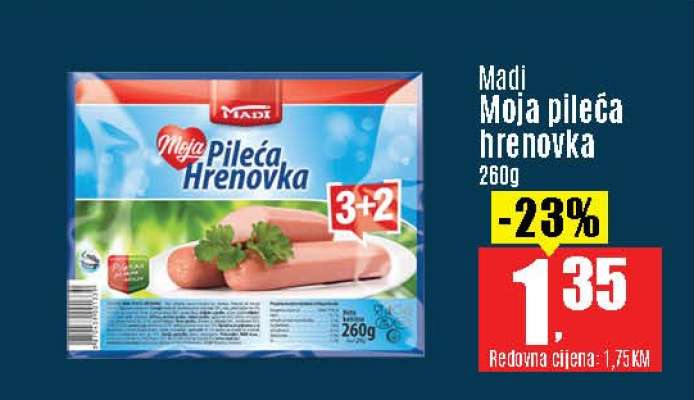 Madi Moja pileća hrenovka