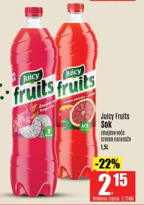 Juicy Fruits Sok