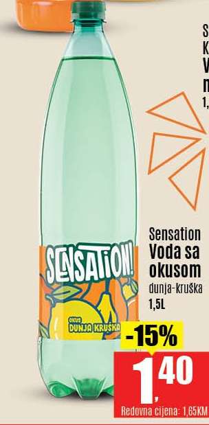 Sensation Voda sa okusom