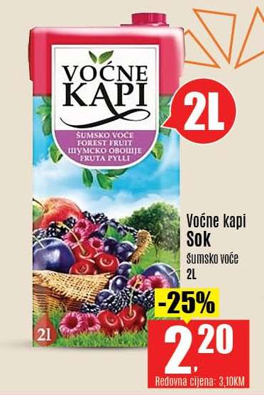 Voćne kapi Sok