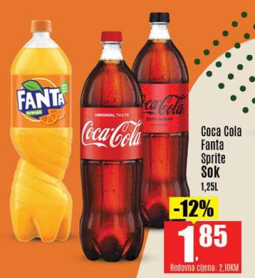 Coca Cola, Fanta, Sprite