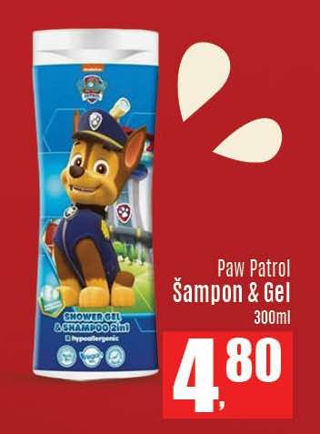 Paw Patrol Šampon & Gel