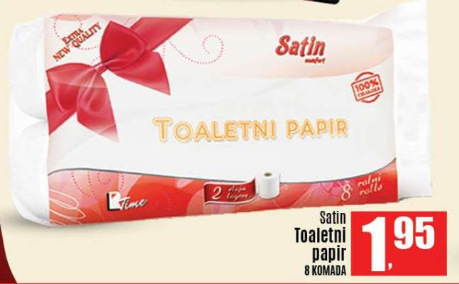 Satin Toaletni papir