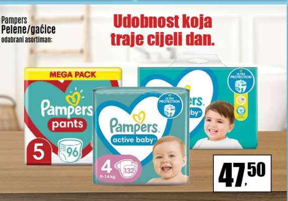 Pampers pelene - gaćice