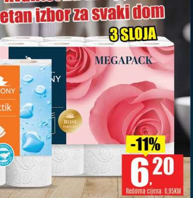 Megapack toaletni papir