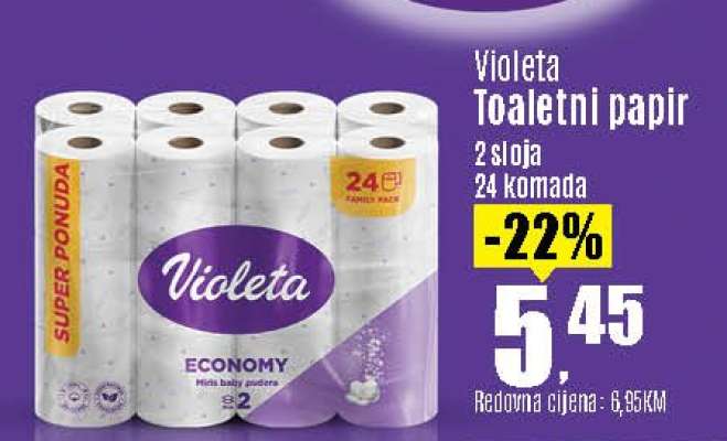 Violeta Toaletni papir