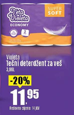 Violeta Tečni deterdžent za veš