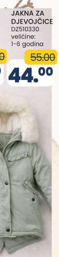 JAKNA ZA DJEVOJČICE