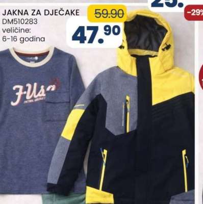 Jakna za dječake
