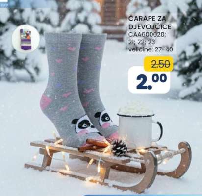 ČARAPE za djevojčice