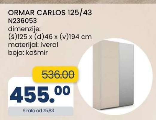ORMAR CARLOS 125/43