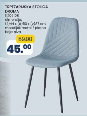 TRPEZARIJSKA STOLICA DROMA