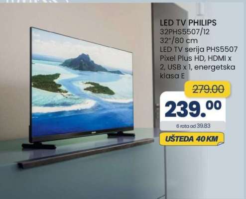LED TV PHILIPS 32PHS5507/12